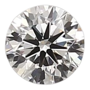 0.37 Carat D VVS2 Round Lab Diamond
