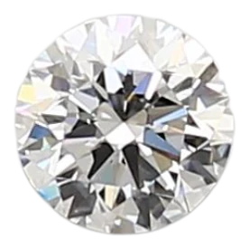 0.37 Carat D VVS2 Round Lab Diamond