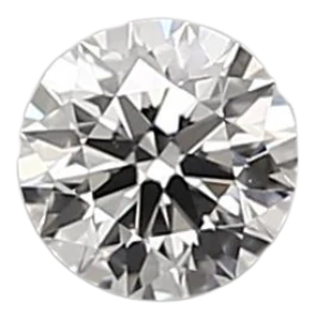 0.37 Carat D VVS2 Round Lab Diamond