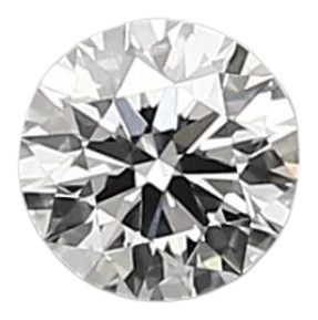 0.37 Carat D VVS2 Round Lab Diamond
