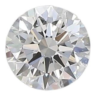 0.37 Carat D VVS2 Round Lab Diamond