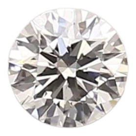 0.37 Carat D VVS2 Round Lab Diamond