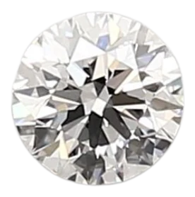 0.37 Carat D VVS2 Round Lab Diamond
