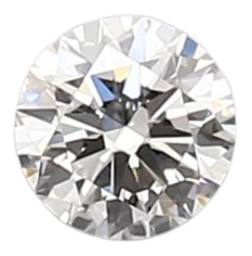 0.37 Carat D VVS2 Round Lab Diamond