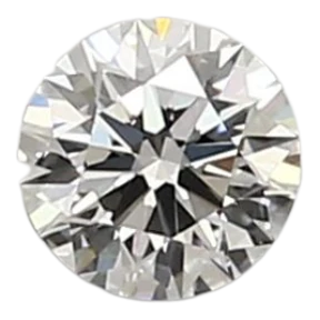 0.37 Carat D VVS2 Round Lab Diamond