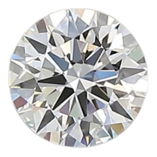 0.37 Carat D VVS2 Round Lab Diamond