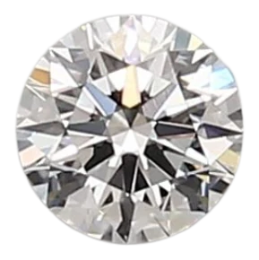 0.37 Carat D VVS2 Round Lab Diamond