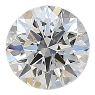 0.37 Carat D VVS2 Round Lab Diamond