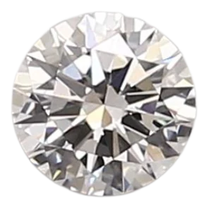 0.38 Carat D VVS1 Round Lab Diamond