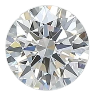 0.38 Carat D VVS1 Round Lab Diamond