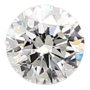 0.38 Carat D VVS1 Round Lab Diamond