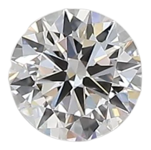 0.38 Carat D VVS1 Round Lab Diamond
