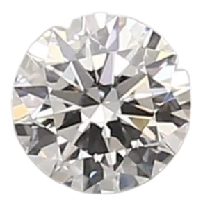 0.38 Carat D VVS1 Round Lab Diamond