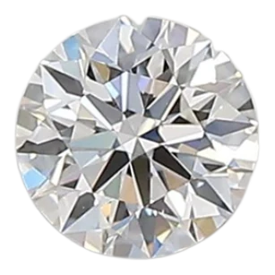 0.38 Carat D VVS1 Round Lab Diamond