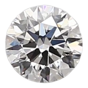 0.38 Carat D VVS1 Round Lab Diamond