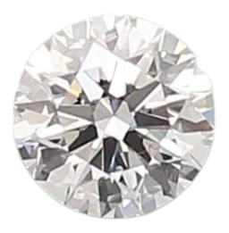 0.38 Carat E VVS1 Round Lab Diamond