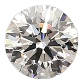 0.38 Carat D VVS2 Round Lab Diamond