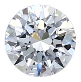 0.38 Carat D VVS2 Round Lab Diamond