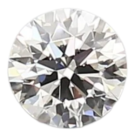 0.38 Carat D VVS2 Round Lab Diamond