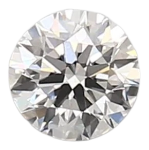 0.38 Carat D VVS2 Round Lab Diamond
