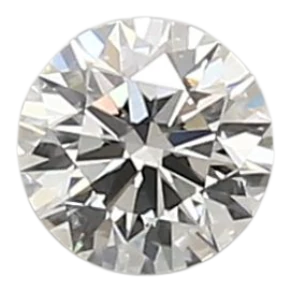 0.38 Carat D VVS2 Round Lab Diamond