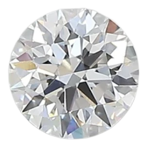 0.38 Carat D VVS2 Round Lab Diamond