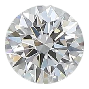 0.38 Carat D VVS2 Round Lab Diamond