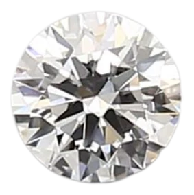 0.38 Carat D VVS2 Round Lab Diamond