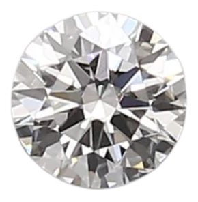 0.38 Carat D VVS2 Round Lab Diamond