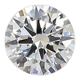 0.38 Carat D VVS2 Round Lab Diamond