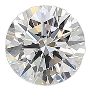 0.38 Carat D VVS2 Round Lab Diamond