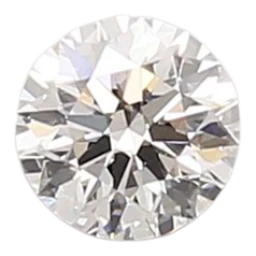 0.38 Carat D VVS2 Round Lab Diamond