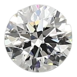 0.38 Carat D VVS2 Round Lab Diamond