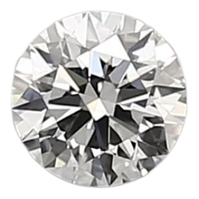 0.38 Carat D VVS2 Round Lab Diamond