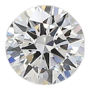 0.38 Carat D VVS2 Round Lab Diamond