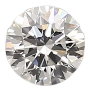 0.38 Carat D VVS2 Round Lab Diamond