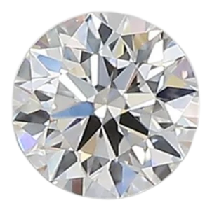 0.38 Carat D VVS2 Round Lab Diamond