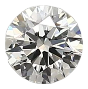 0.38 Carat D VVS2 Round Lab Diamond
