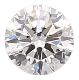 0.38 Carat E VVS2 Round Lab Diamond