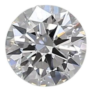 0.38 Carat E VVS2 Round Lab Diamond