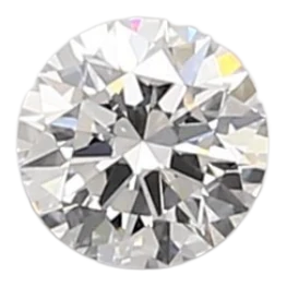 0.38 Carat E VVS2 Round Lab Diamond