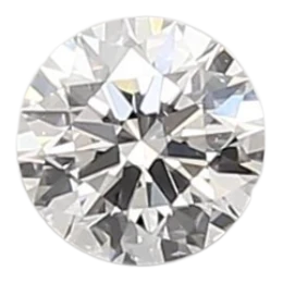 0.38 Carat E VVS2 Round Lab Diamond