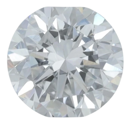 0.38 Carat E VVS2 Round Lab Diamond