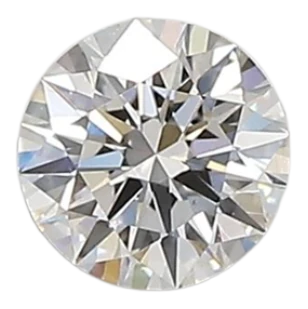 0.39 Carat D VS1 Round Lab Diamond