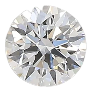 0.39 Carat D VVS1 Round Lab Diamond