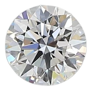 0.39 Carat D VVS1 Round Lab Diamond