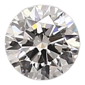 0.39 Carat D VVS1 Round Lab Diamond