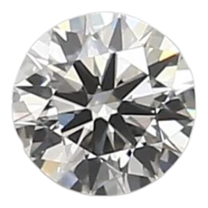 0.39 Carat E VVS1 Round Lab Diamond