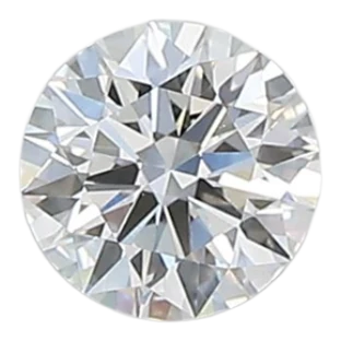 0.39 Carat D VVS2 Round Lab Diamond
