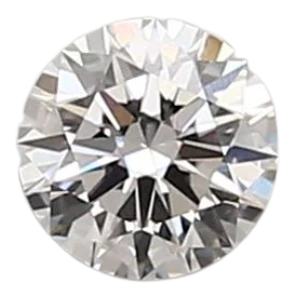 0.39 Carat D VVS2 Round Lab Diamond